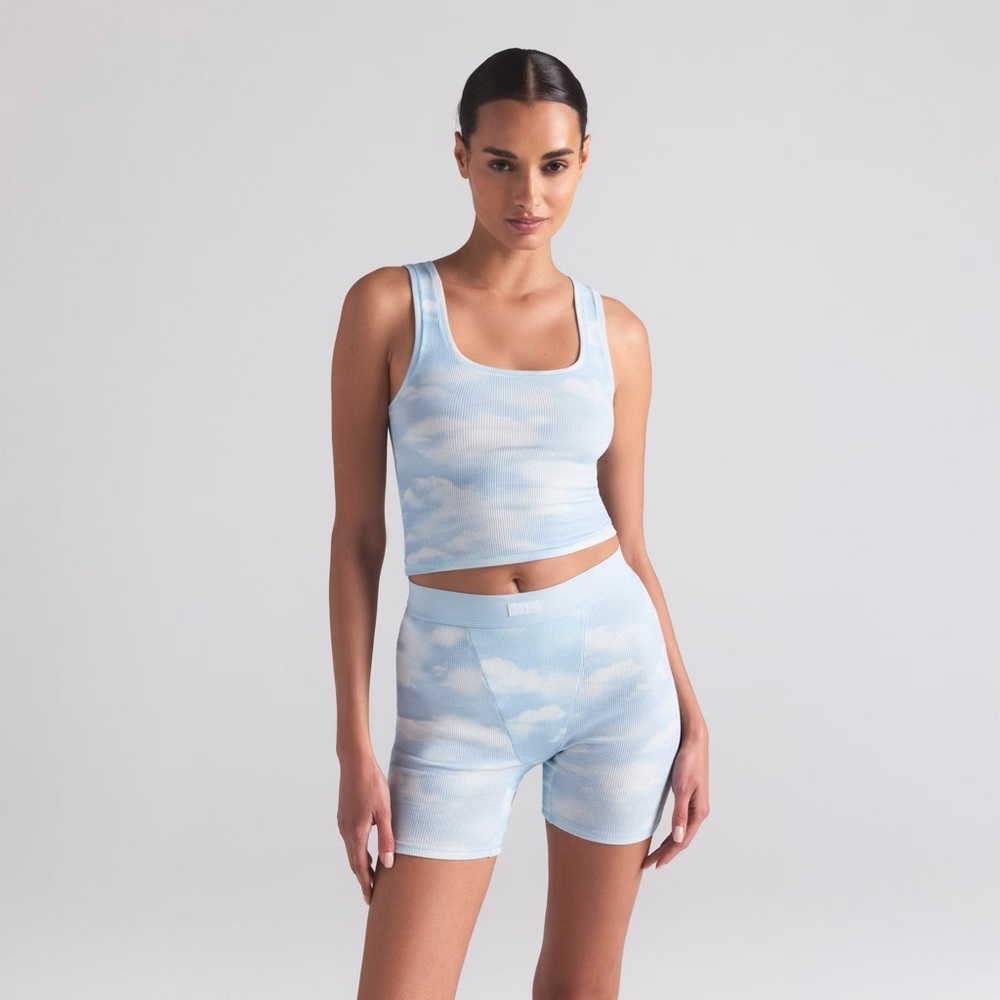 SKIMS Blue Cloud Tank Top